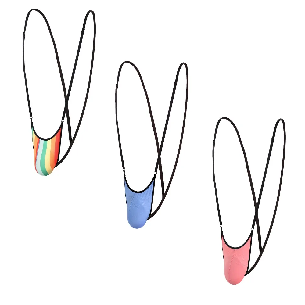 

Мужские цельные пижамы, трико, V-образная сумка на бретельках, комбинезоны на подтяжках, регулируемые боди из ледяного шелка, сексуальная одежда для сна