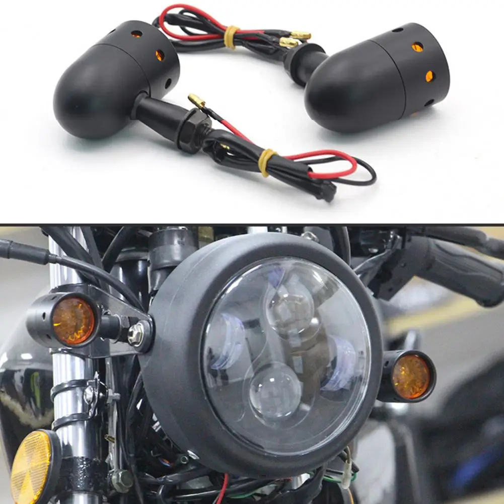 Practical Turn Indicators Waterproof Easy Installation Energy-saving Motorcycle Turn Signals Lights  Signal Lights Illumination