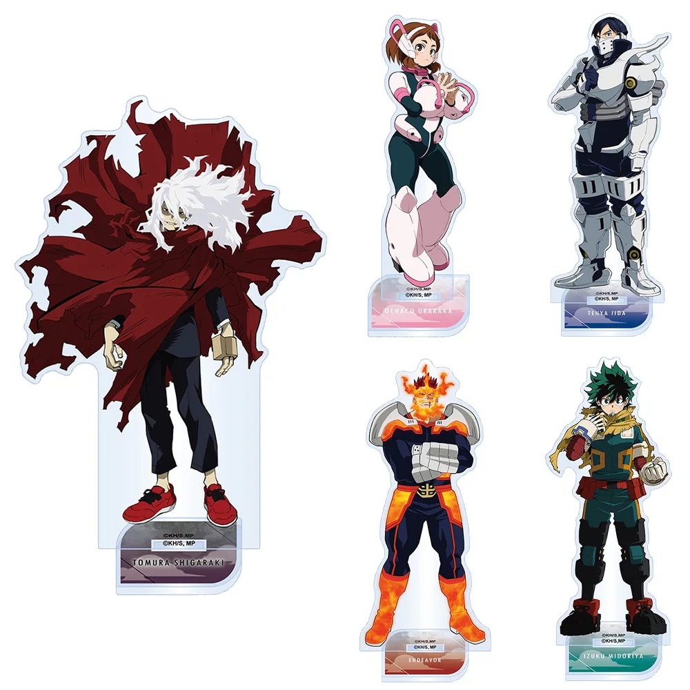 My Hero Academia All Might Best Jeanist Deku Dynamight Shoto Uravity Tentacole Phantom Thief figuras de Anime soporte acrílico regalo