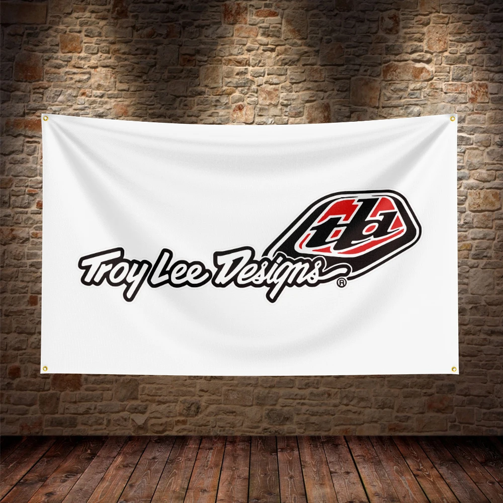 3X5Ft Troy lee designs Flag Polyester Printed Car Banner For Decor