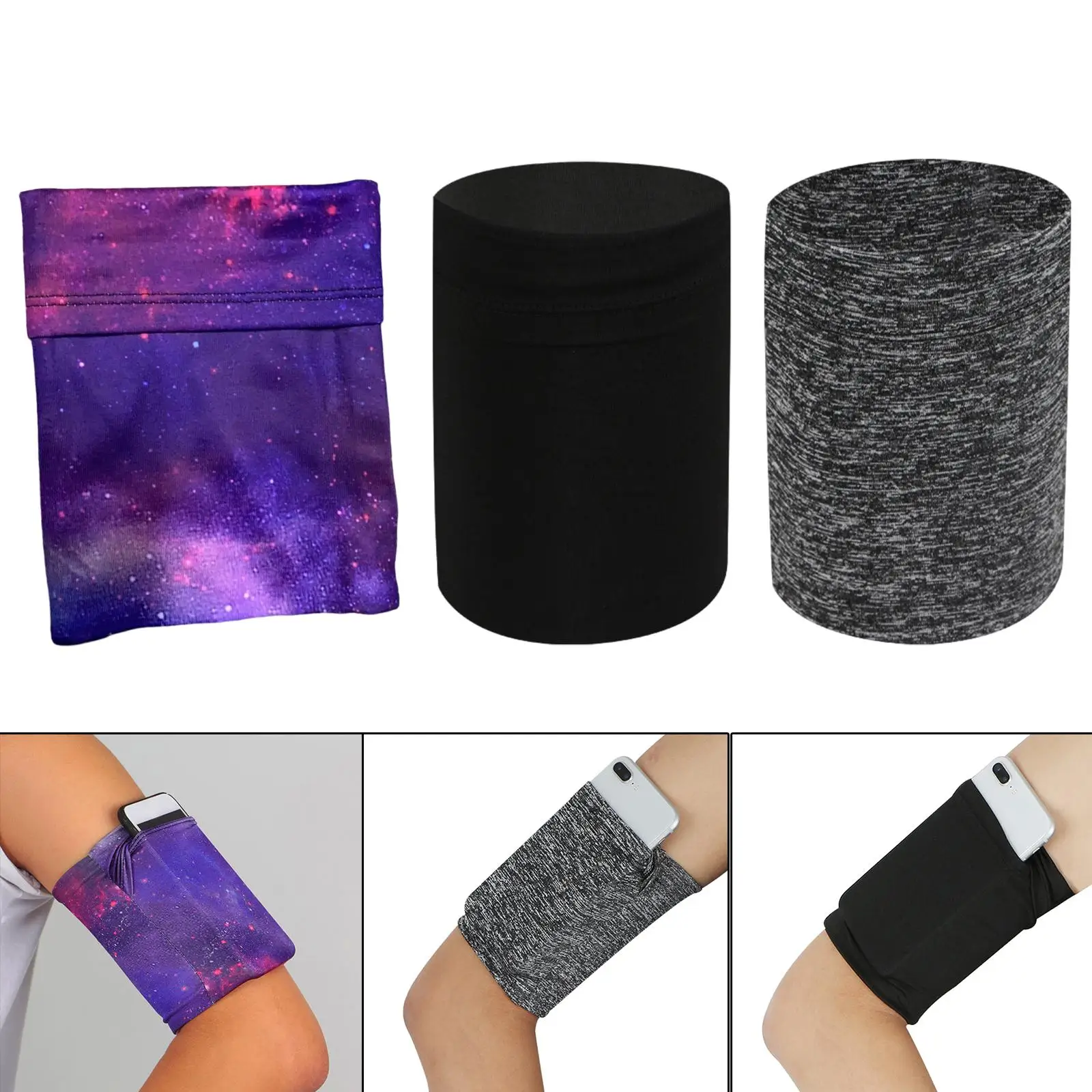 

Повязка для телефона, чехол для фото, дышащий держатель для телефона, сумка для бега, эластичная повязка для бега, прогулок, пеших прогулок