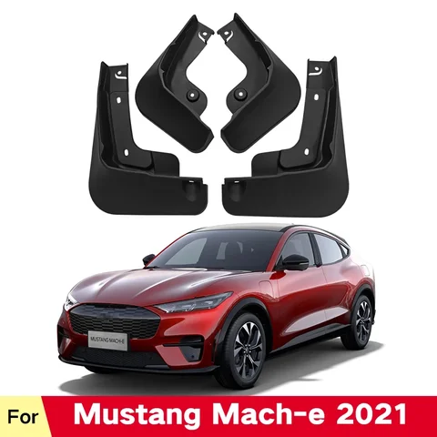 автомобильных крыльев Для Ford Mustang Mach e Mach-e 2021 2022 Передние Задние Брызговики Автоаксессуары