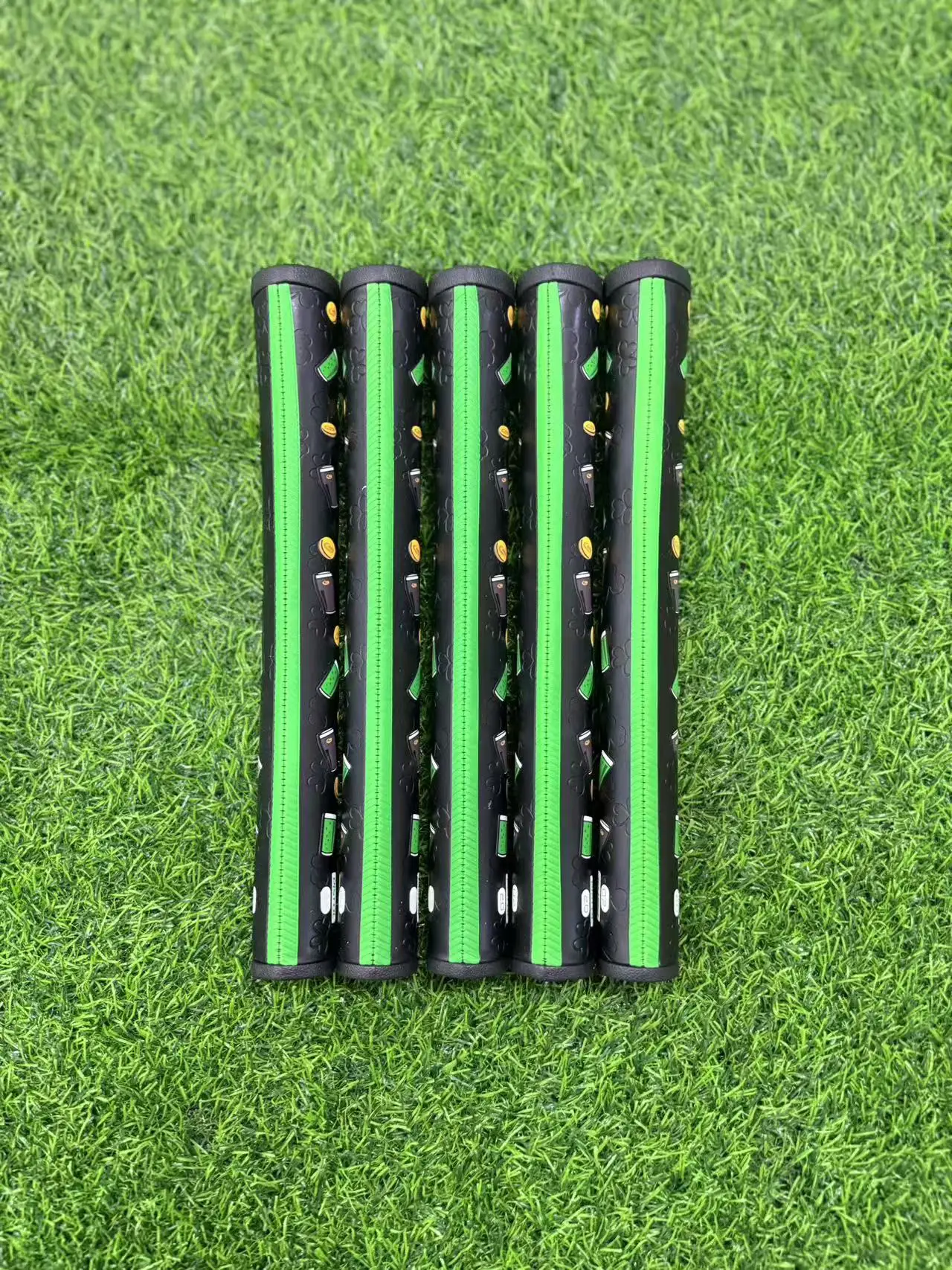 1 個ゴルフパターグリップ超軽量標準天然ゴム滑り止めと快適なゴムウッドユニバーサル品質グリップ