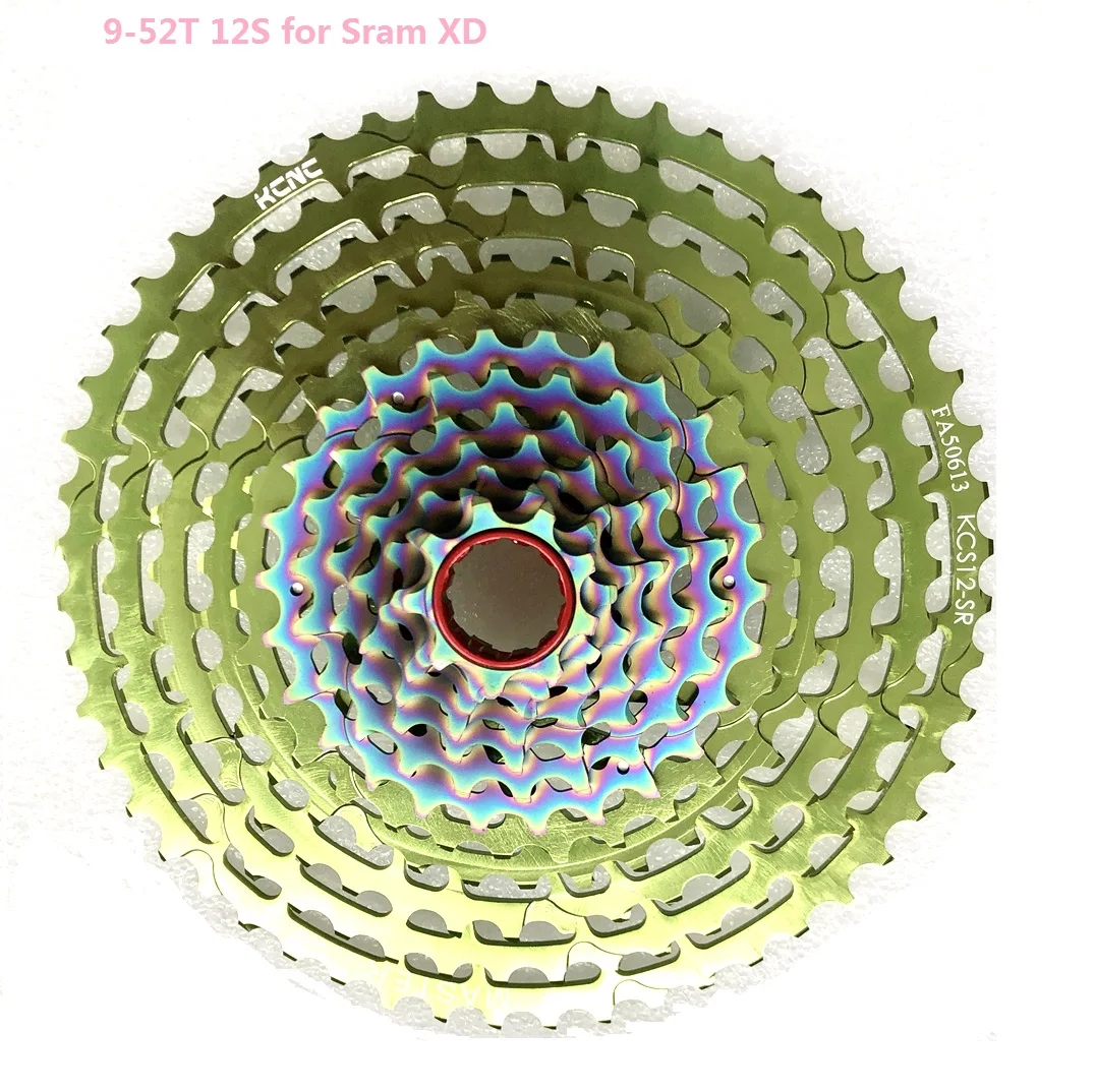 KCNC XD 12速 カセットスプロケット KCNC 12S CASSETTE 9T-52T SRAM XD 12Sカセット XD用 スプロケット