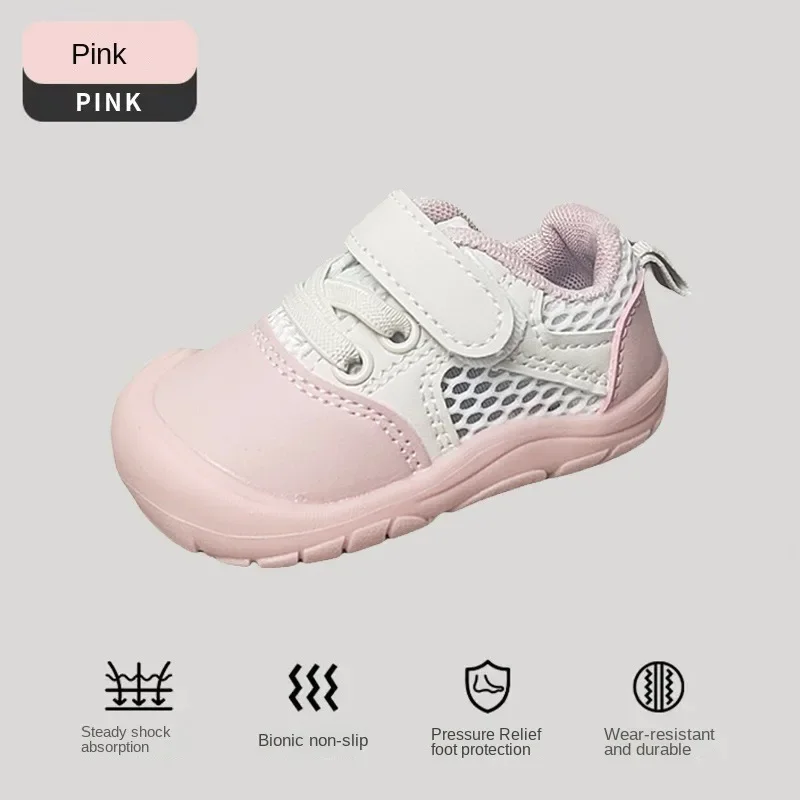 Sneakers per bambini morbide e leggere scarpe sportive per neonate traspiranti antiscivolo per bambini scarpe Casual per bambini infantili