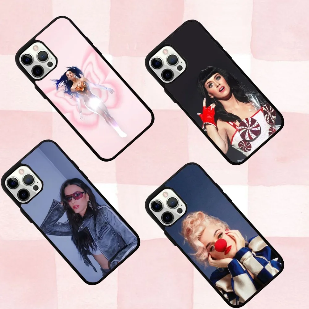 

K-Katys Singer P-Perrys Phone Case For IPhone 16,se4,15,Pro,Max,Case 14,Plus,13,12,11 Magesafe Magnetic Wireless Charge Cover