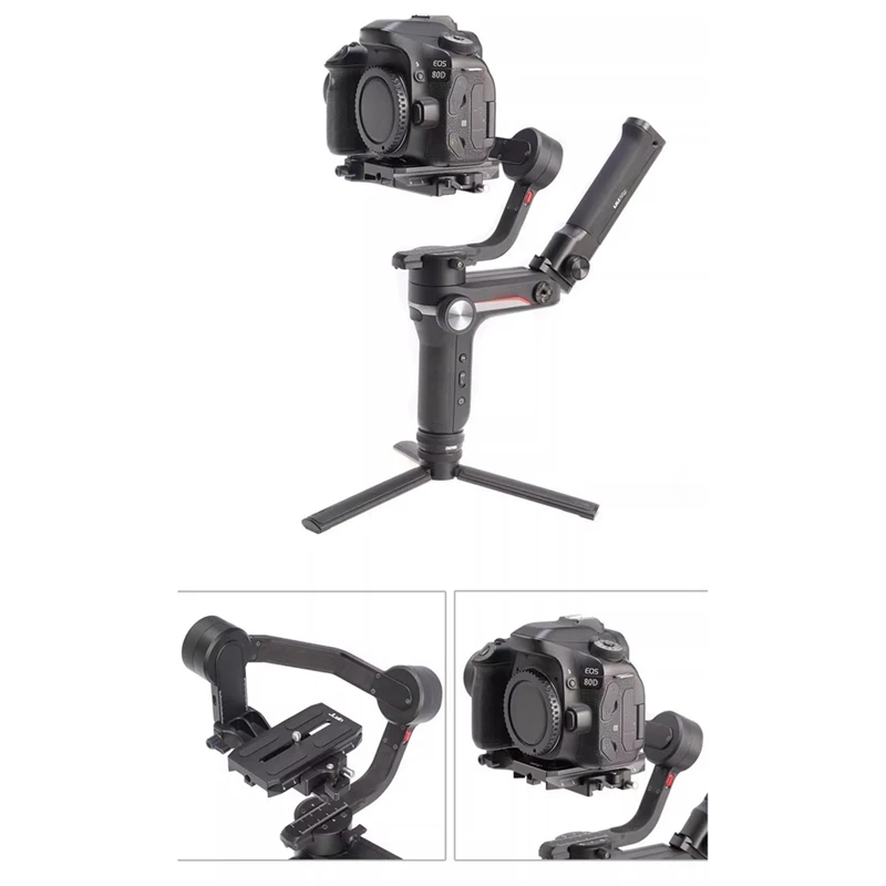 L47A-Jlwin Stabilizer Plate For Zhiyun Crane 2/3 Compatible Manfrotto Plate Microbi S/2/3 Plate