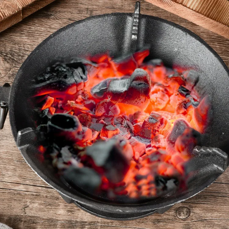 メーカー卸売 アウトドアストーブ 焚き火台 ポータブル 無煙ファイヤーボウル ピクニック キャンプ 裏庭用 ブラック