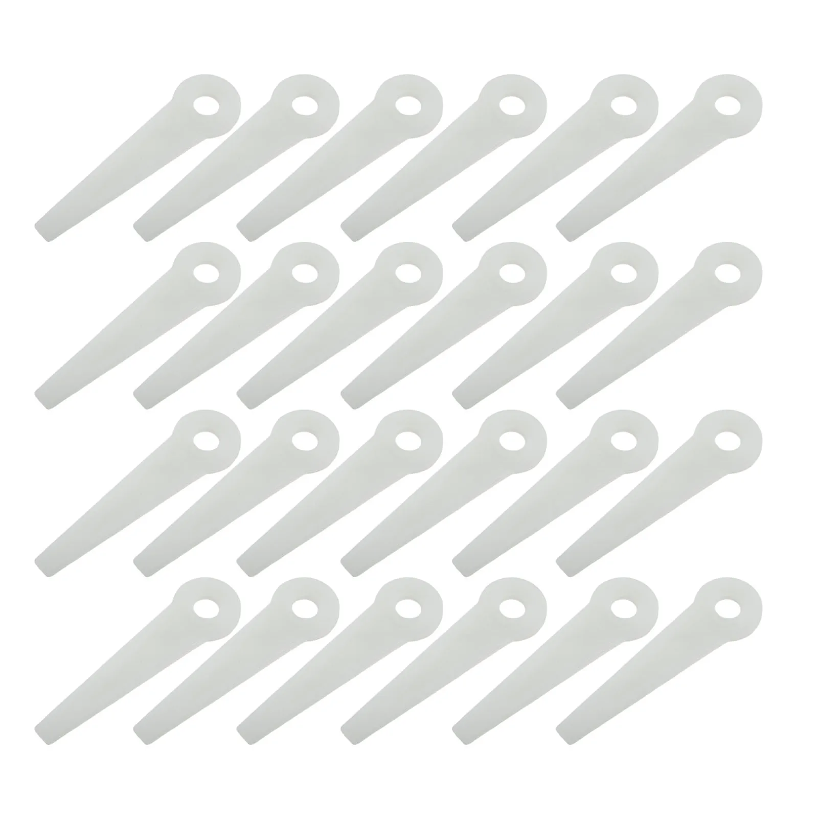 

Top Selling 24p Replace Plastic Blades Kit For Stihl Polycut 6-3, 20-3, 10-3, 41-3 White Grass Lawn Mower Accessories