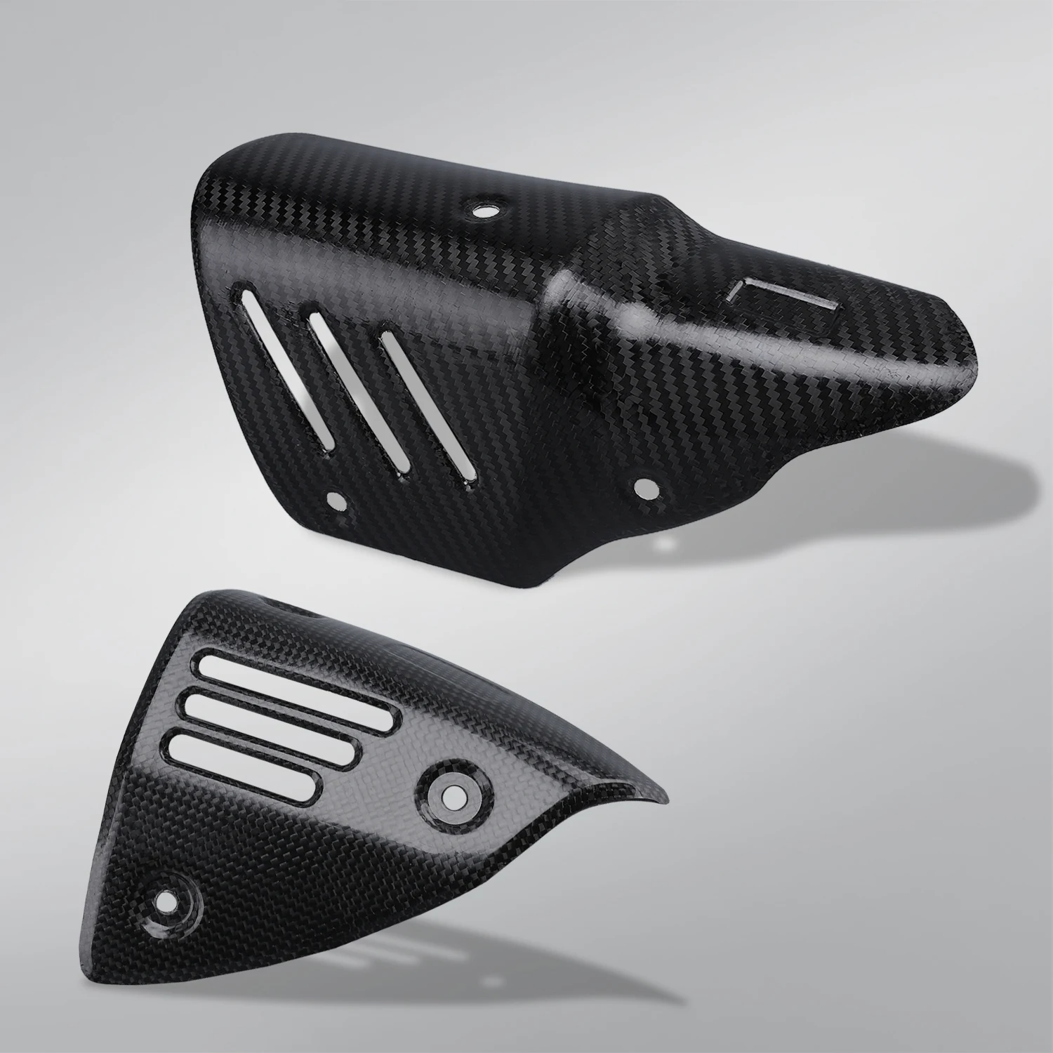 

Накладка-защита от ожогов из настоящего карбона для выхлопной трубы Scorpio