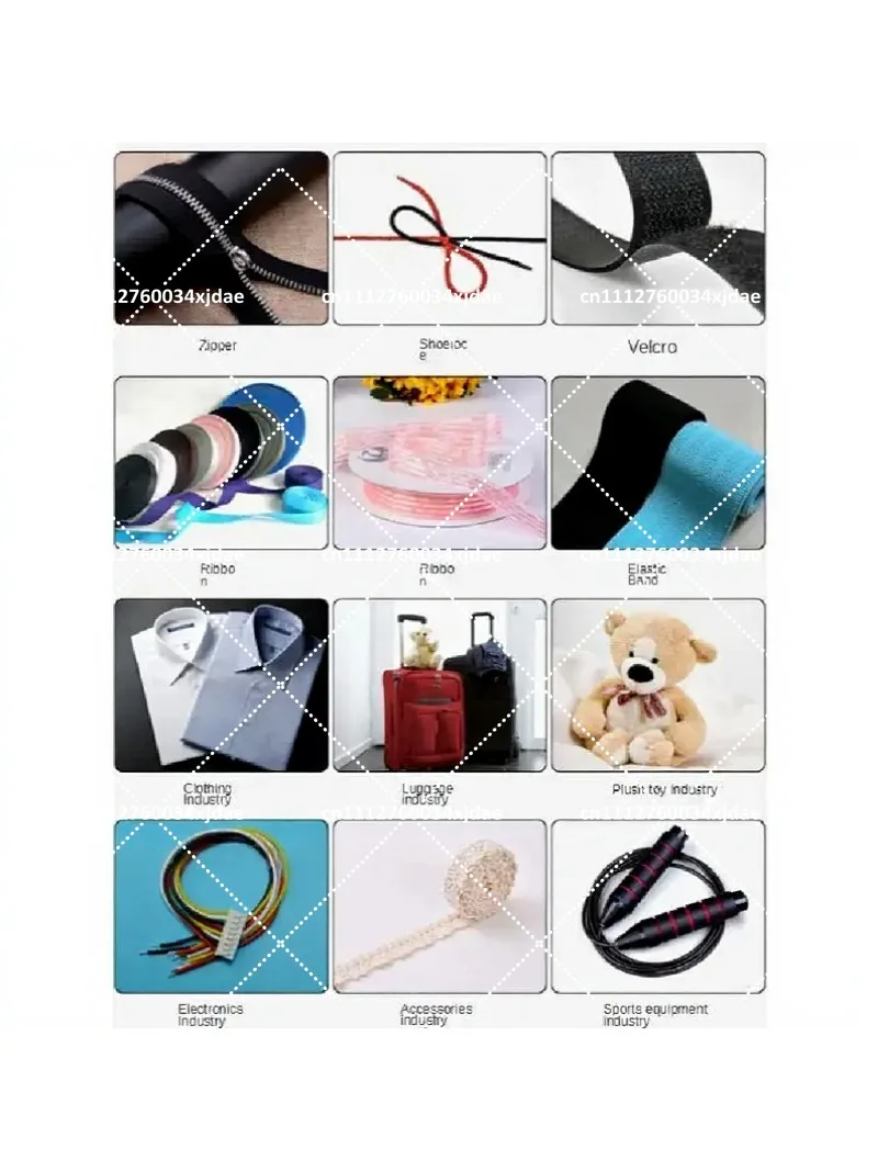 Auto Adhesive Tape Cutting Machine Hot Cold Cut Tool for Cloth Belt Zipper Webbing Elastic