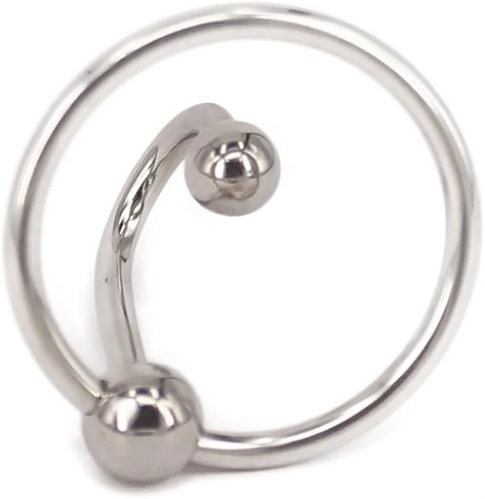 Stainless Cock Rings with Urethral Sounds Ball Penis Head Ring Love Increase Orgasm Urethra Sex Toys For Men Sexy Shop Products