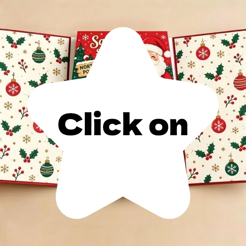 Handmade Christmas Gift Card Holder Book Waterfall DIY Surprise Card With Envelope Pull Out Design Merry Xmas Gift Card Book