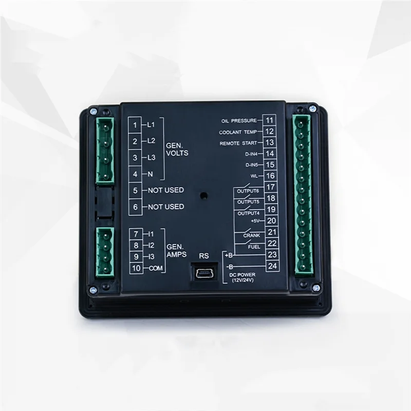 A14M DCP-10 Genset Controller เครื่องกําเนิดไฟฟ้าอัตโนมัติ Controller LCD แผงควบคุมดีเซล Genset อะไหล่ GU610A/W 8-35V