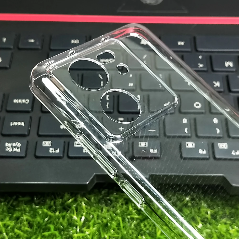 

Чехол для телефона Xiaomi 13T 14 14Pro, жесткий прозрачный чехол из поликарбоната, защитная задняя крышка для камеры