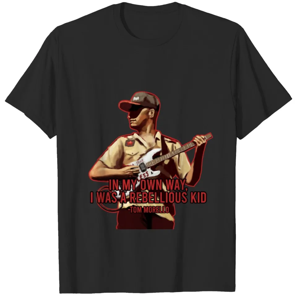 

5 TOM MORELLO T-shirt Fashion Oversized Cotton T Shirts Male