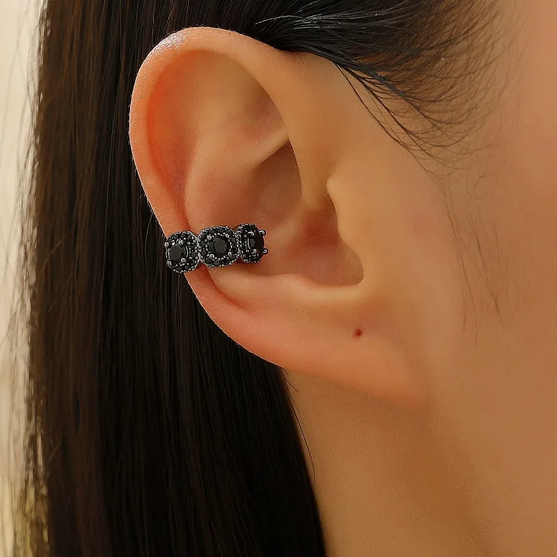 A Single Gorgeous Ear Clip Without Ear Holes, Women's Personalized Jewelry for Daily Wear, Trendy Party and Holiday Gifts