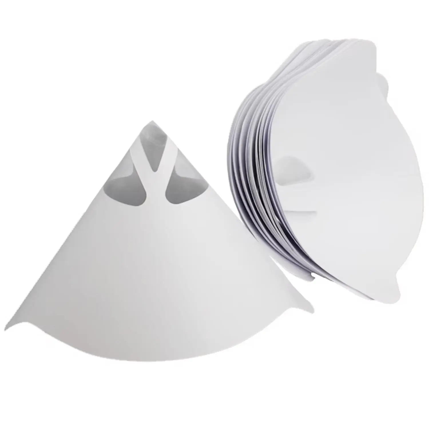 50pcs Disposable Paint Filter Paper 10x19 Cm100 Microns Automotive Paint Filter Screen Paper Filter Screen Conical Filter Funnel