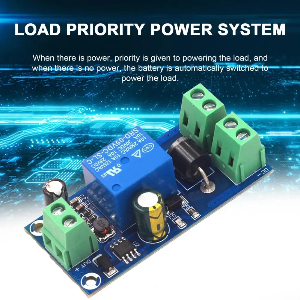 

Module Board Automatic Switching UPS Power OFF Module 5V To 48V Control Board Versatile Electronic Accessories Tools
