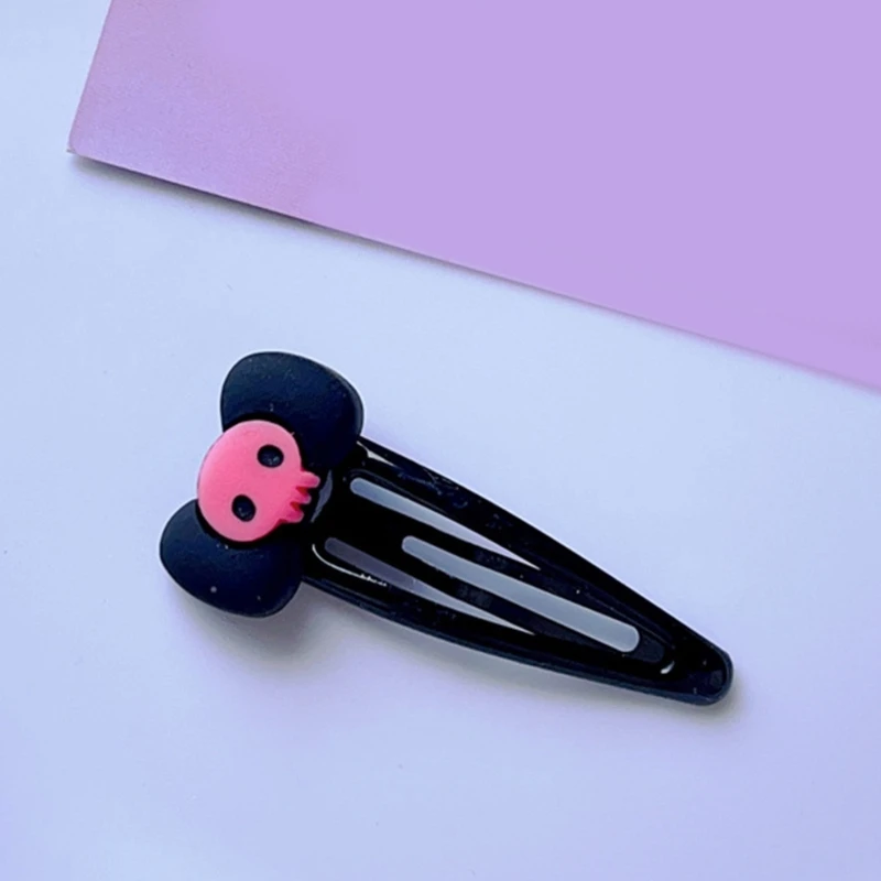 Jepit Rambut Manis Jepit Rambut Bentuk Tengkorak Ikatan Simpul Indah Jepit Rambut Bebek/Jepit Rambut Jepret untuk Jepit Rambut