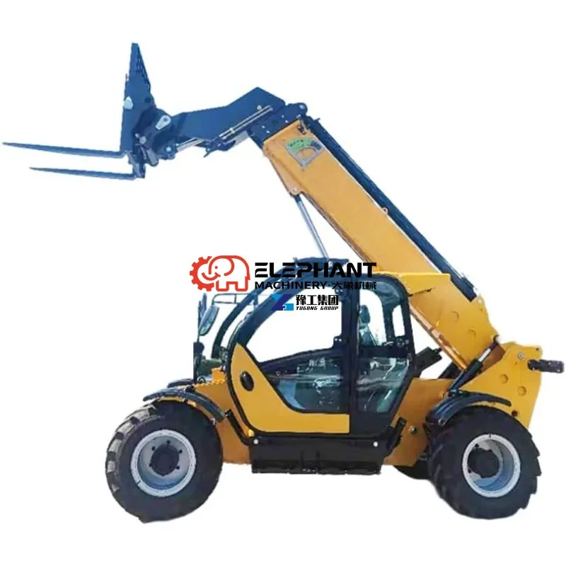 3.5Ton 4Ton Industrial Telehandler – High-Lift Telescopic Forklift for Warehouse, Farm, and Construction Work