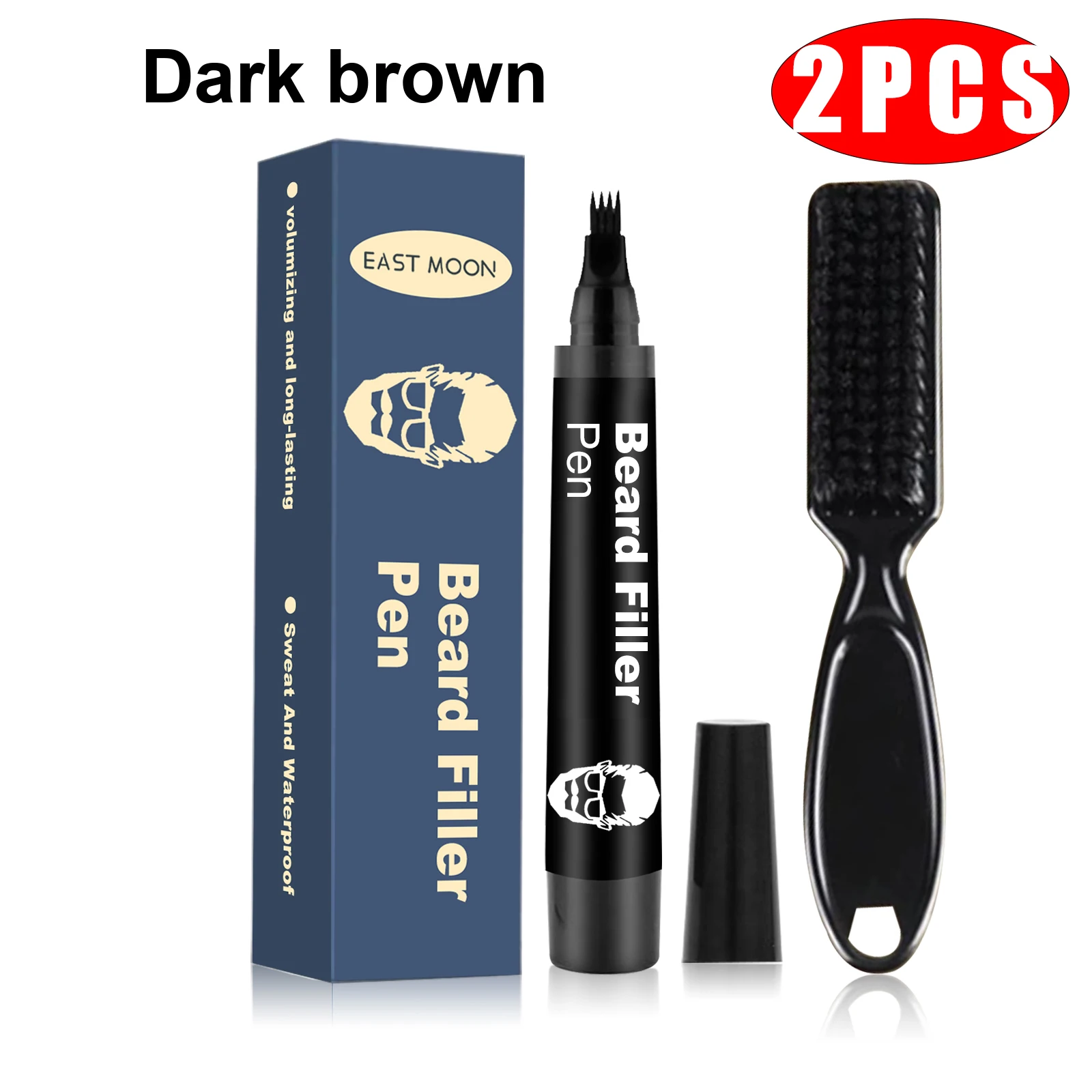 Beard Pen Filler with Brush Kit
