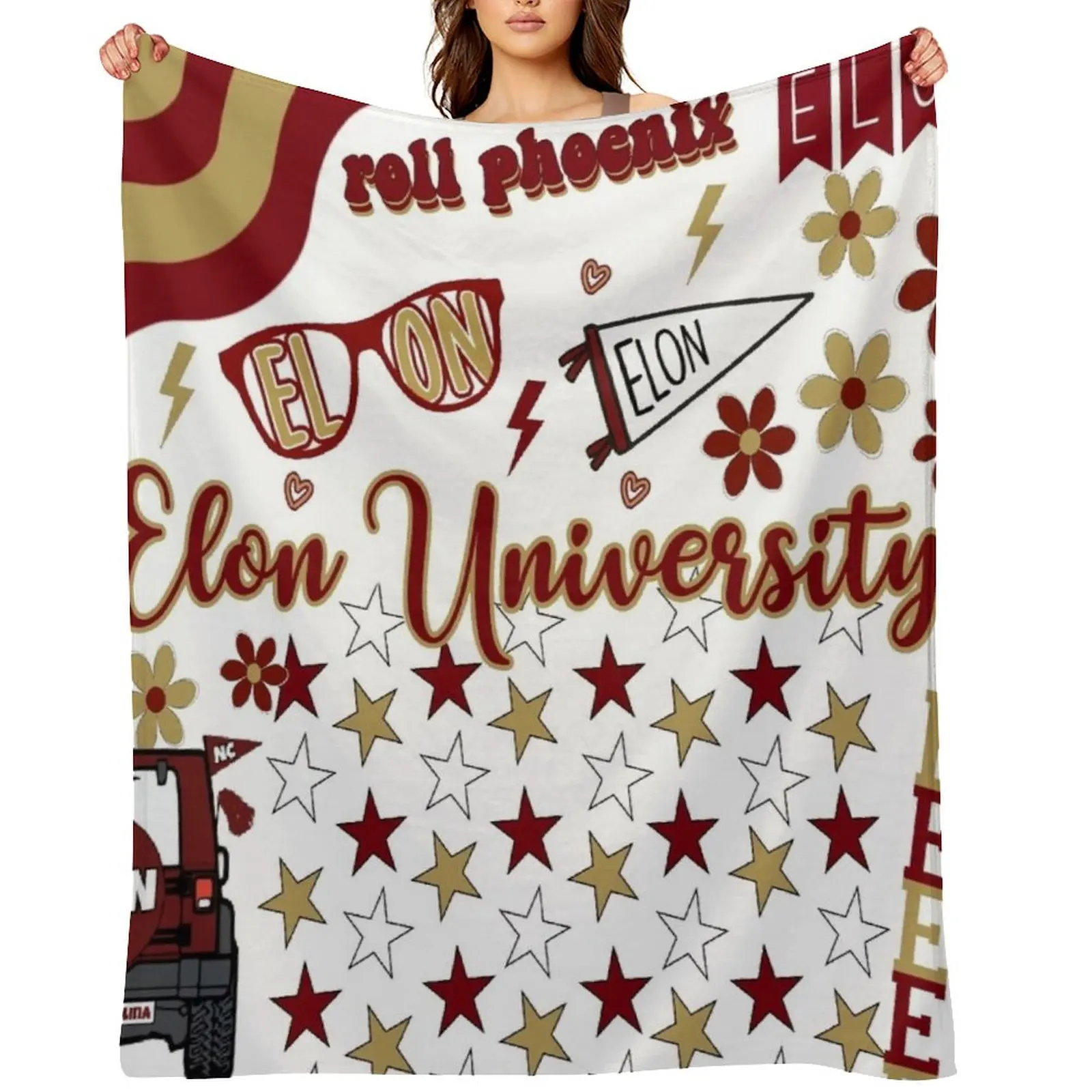 Elon Collage Throw …