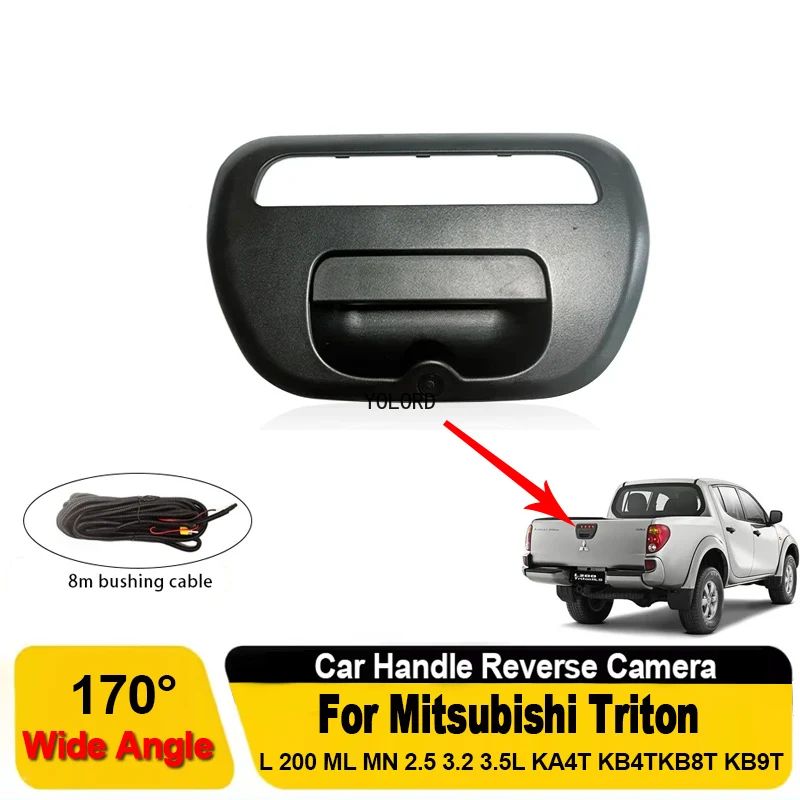 

Камера заднего вида с ручкой AHD HD CCD для Mitsubishi Triton L200 ML MN 2,5 3,2 3,5 л KA4T KB4TKB8T KB9T 2006-2015