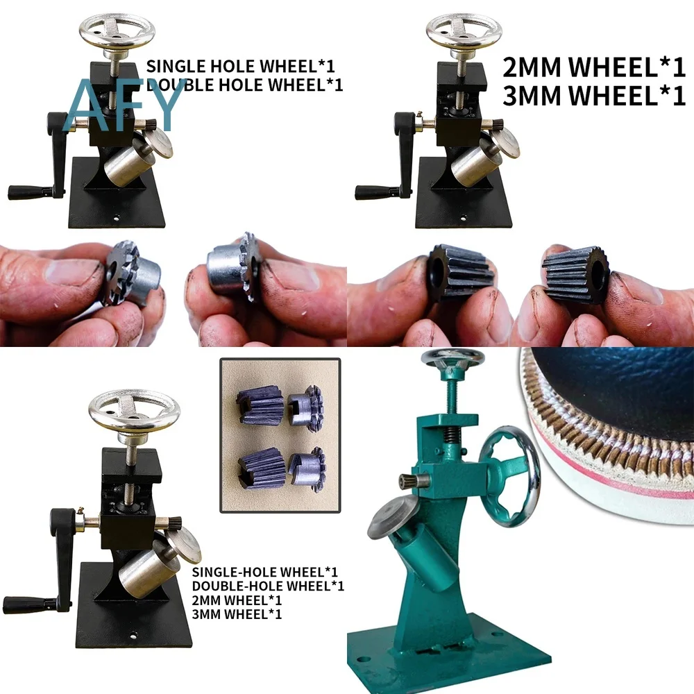 Bottom Embossing Machine for Shoe Material Crafting Tools Handmade Shoemaking Equipment Embossing Knife for Leather Fabric