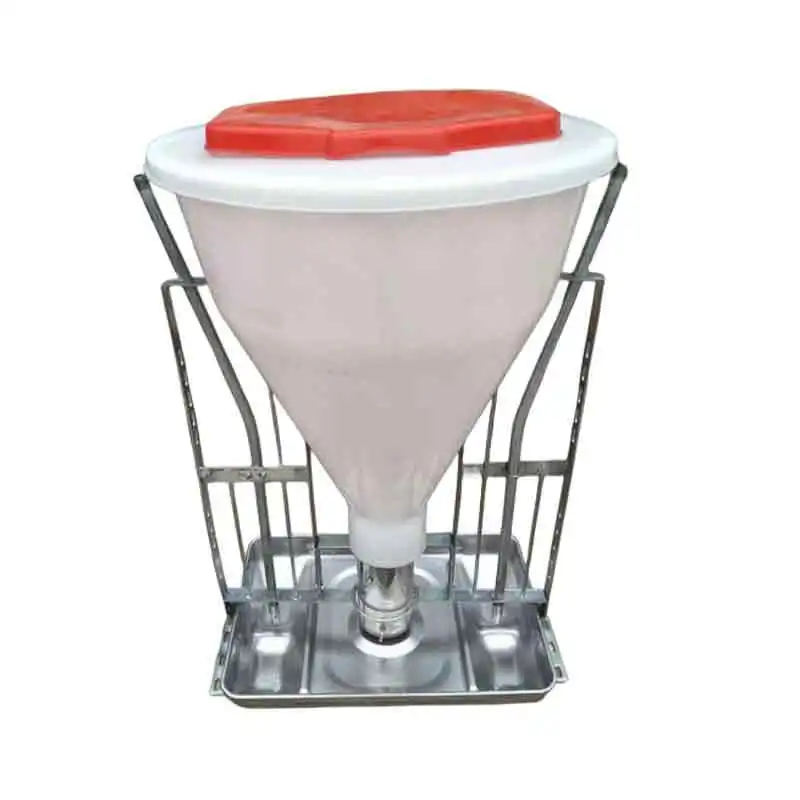 New Stainless Steel Automatic Dry/Wet Pig Feeder 80kg/100kg Capacity Fully Automatic for Pig Piglet