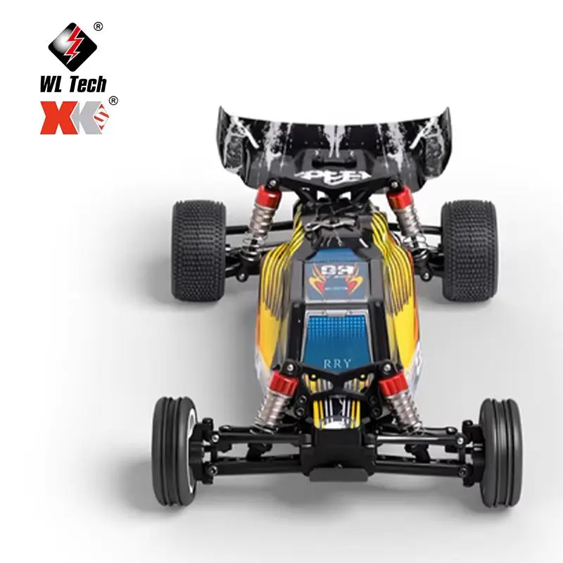 

Новый Wltoys 244016, высокоскоростной 1:24, электрический конкурентоспособный высокоскоростной игрушечный автомобиль с дистанционным управлением, радиоуправляемая модель Рождества