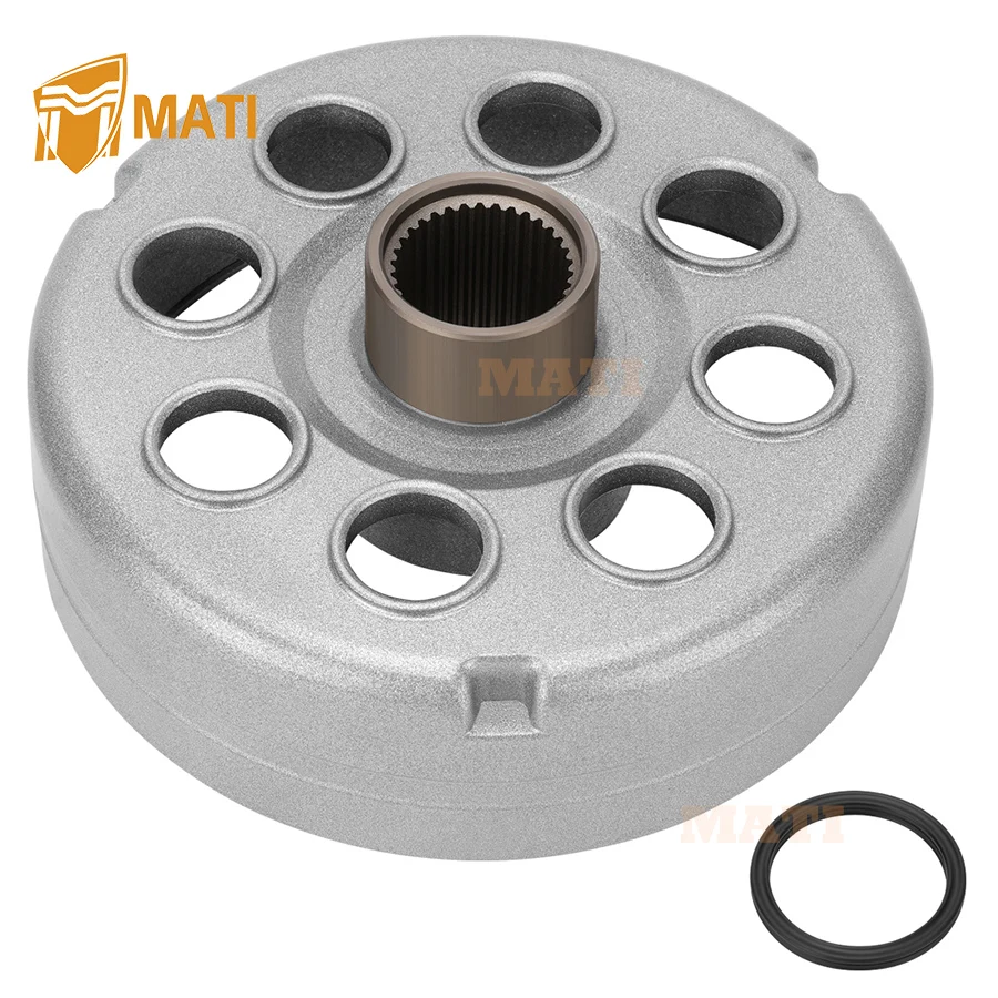

M MATI Rear Brake Drum Hub for Honda Fourtrax 300 TRX300 TRX300FW 2x4/4x4 1988-2000 42620-HC4-670 91351-HB3-004