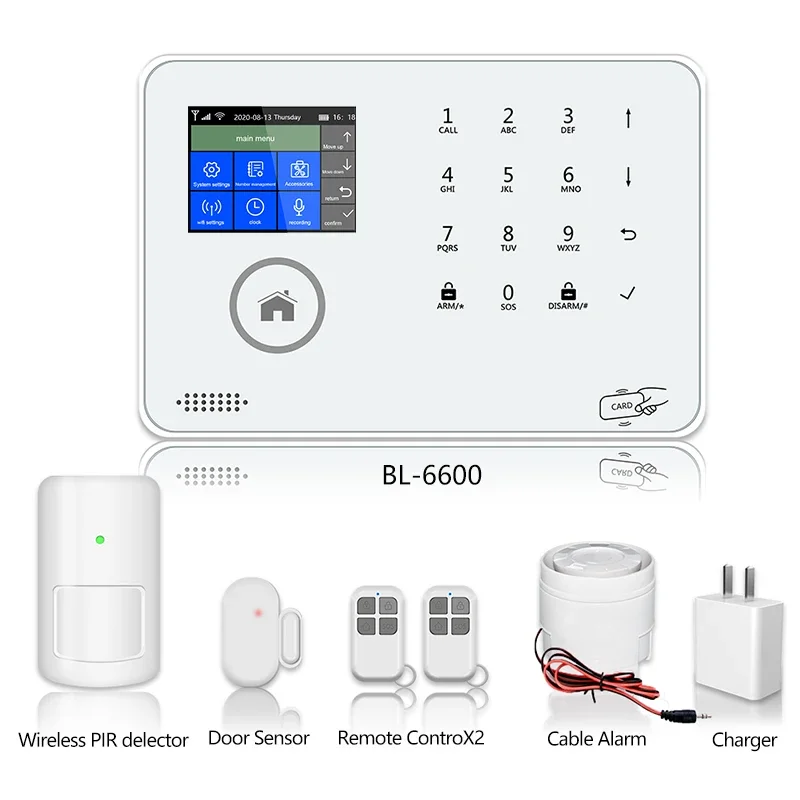 100 Wireless detectors + WIFI camera +WIFI GSM/3G/4G Wireless Home Security Alarm Home alarm system