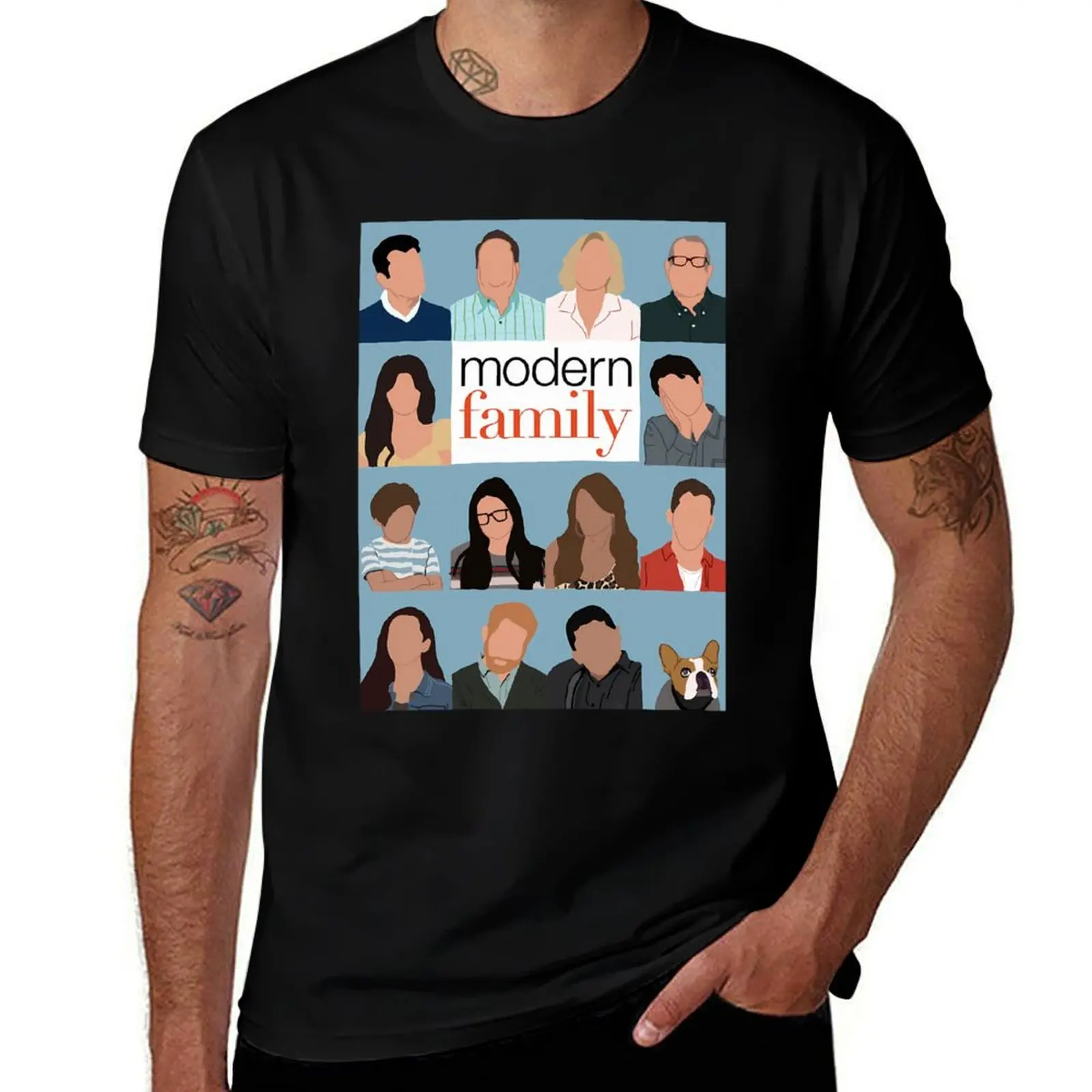

Modern Family T-Shirt cute tops quick-drying funny meme t-shirts vintage men tshirt