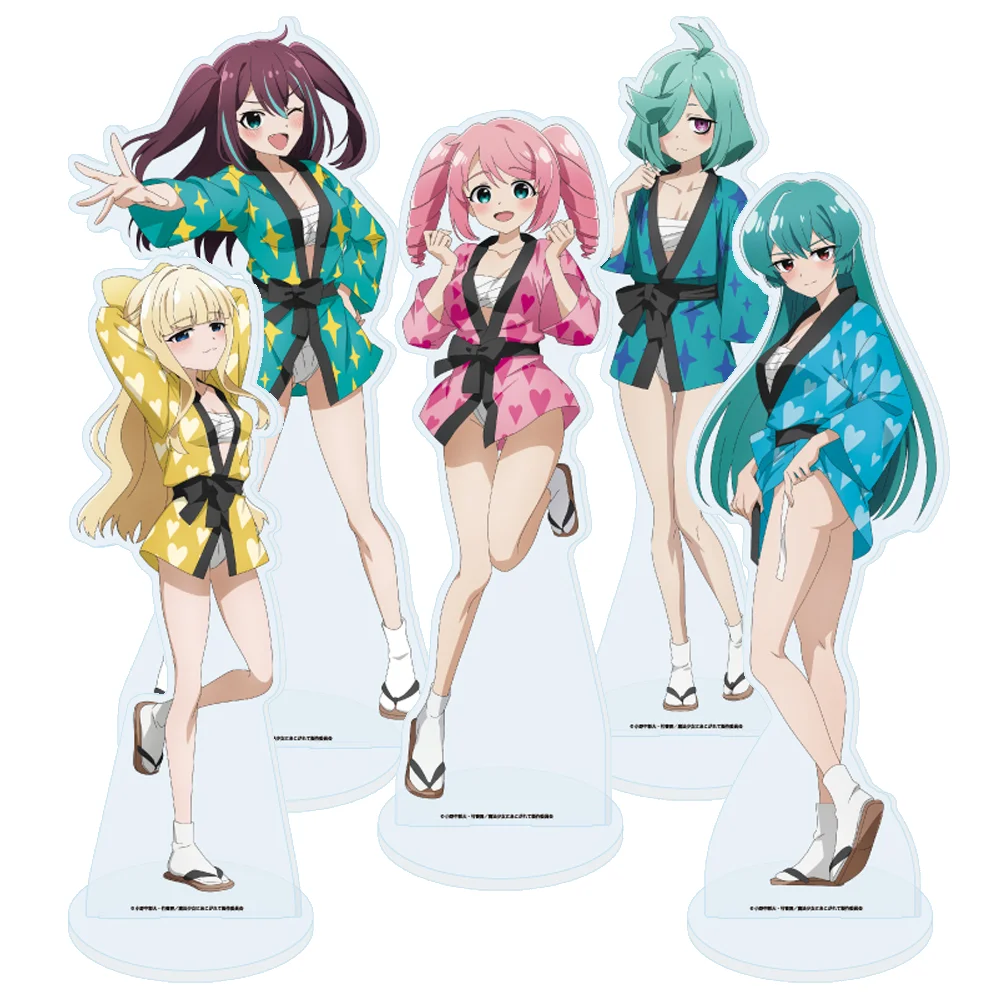 Gushing over Magical Girls Utena Hiiragi Kiwi Araga Korisu Morino Matama Akoya Nemo Anemo حامل أكريليك ديكور سطح المكتب هدايا المشجعين