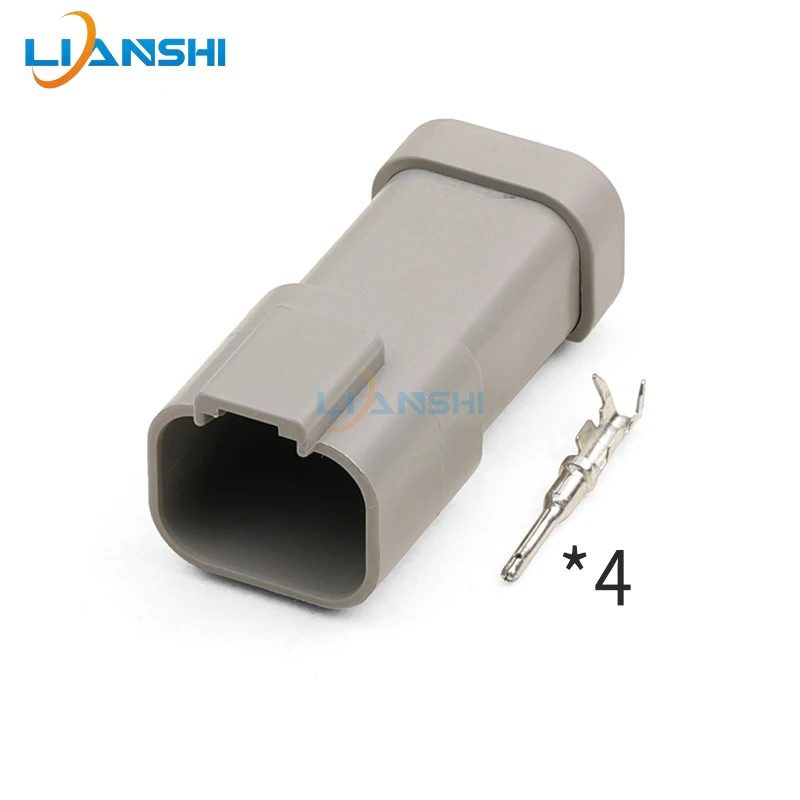 4 Pin DT04-4P-CE01 DT06-4S-CE01 Waterproof Automotive Male Female Connector Plug For Excavator Throttle Wiring Harness Kits
