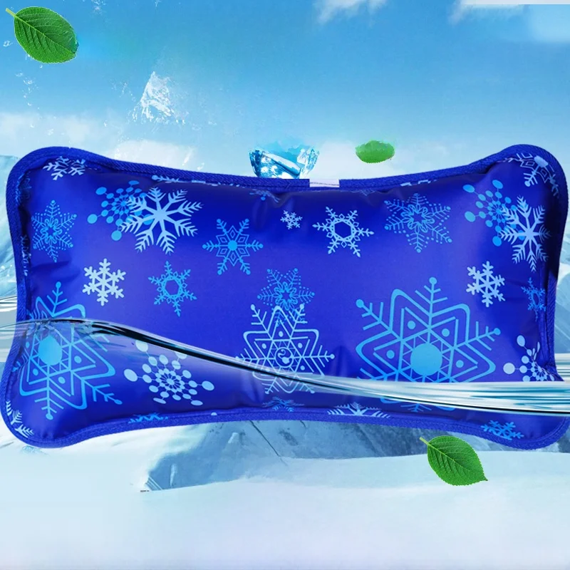 

Large Size Water Pillow Ice Pillow for Cooling Students Children Adults Summer Temperature Reducing Ice Mat Ice Bag Filling W...