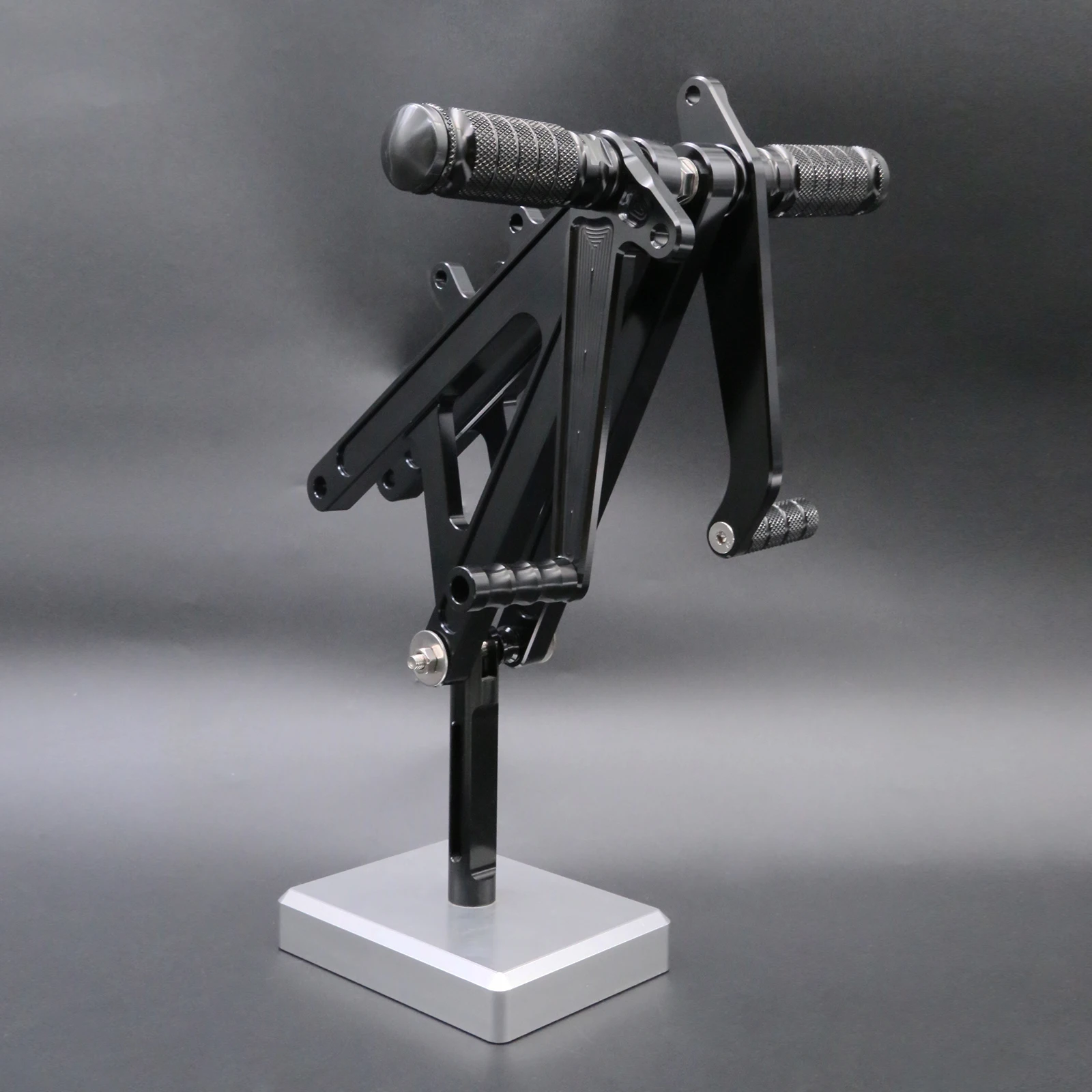 For Honda GP125 RS125 1995 1996-2013 Motorcycle Rearset Footrest CNC Aluminum Footpeg GP Shifter Pedal Foot Peg Rearset Rear Set