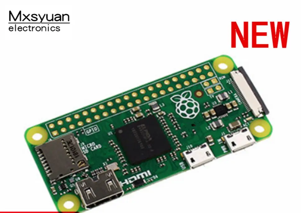 صفر W NEW PI Zero تطوير على متن WiFi Wireless Bluetooth Python Programming Suite