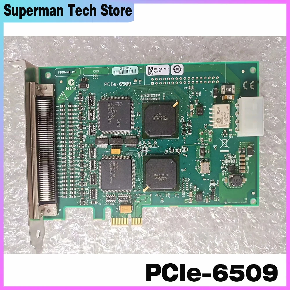 

PCIe-6509 для N I 96-channel digital I/O board 779976-01 PCIE-6509