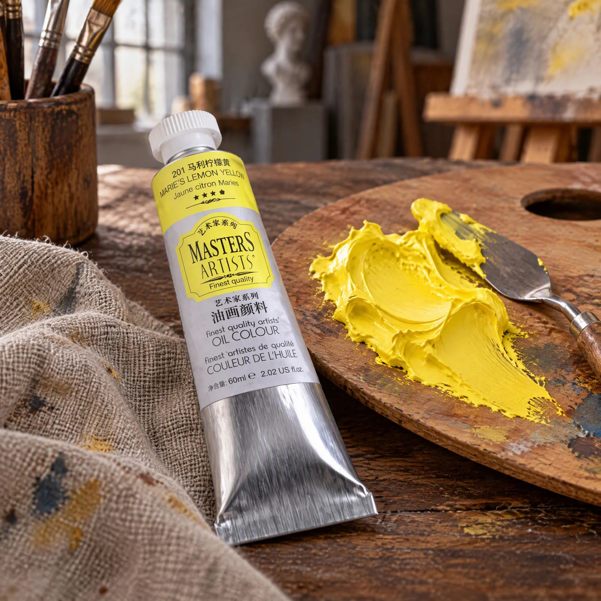 Marie's Oil Painting Pigments 60ml Single Stick Artist-Grade Genuine  Art Creation Premium Color Series Professional Painting