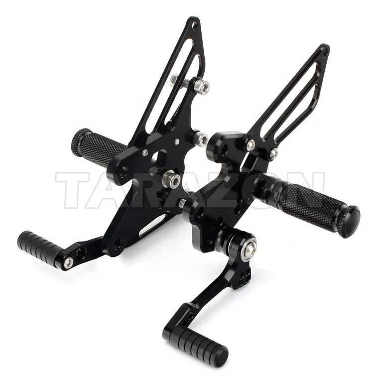 

Adjustable Motorcycle Foot Pegs CNC Rear Set for Kawasaki Ninja 250R 08-12