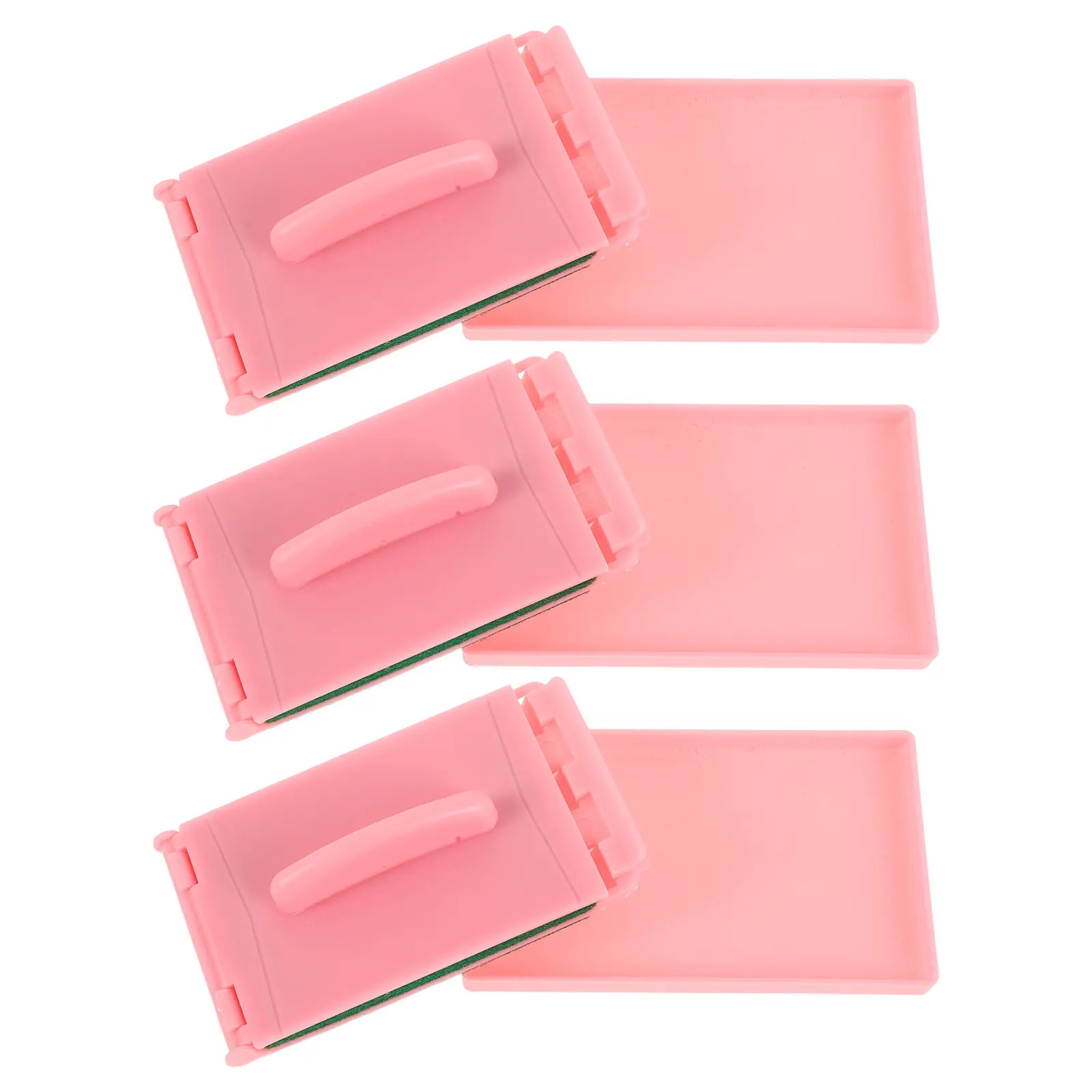 3Pcs Pink Guitar String Cleaning Cloth Scrubber for Acoustic Electric Bass Ukulele Strings Rust Removal Safe Non-Scratch