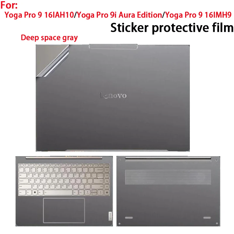 สําหรับ Lenovo โยคะ Pro 7 14IAH10 สติกเกอร์ 14AKP10/14ASP10 ป้องกันฟิล์มโยคะ Pro 7i Aura Edition Gen10 แล็ปท็อปฟิล์ม body ฟิล์ม