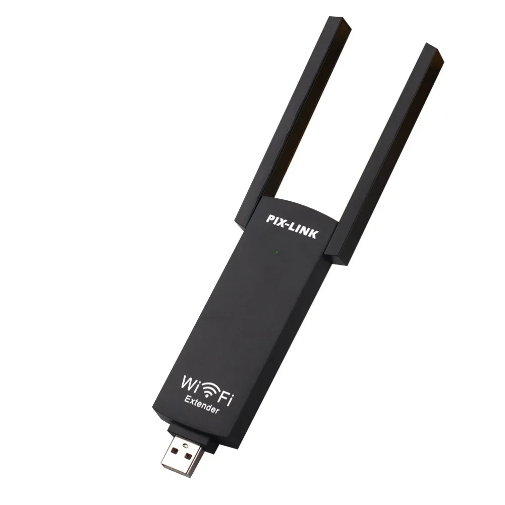 USB WiFi 신호 확장 증폭기, 이중 안테나, MT7628K LV-UE02, 300Mbps, 802.11n