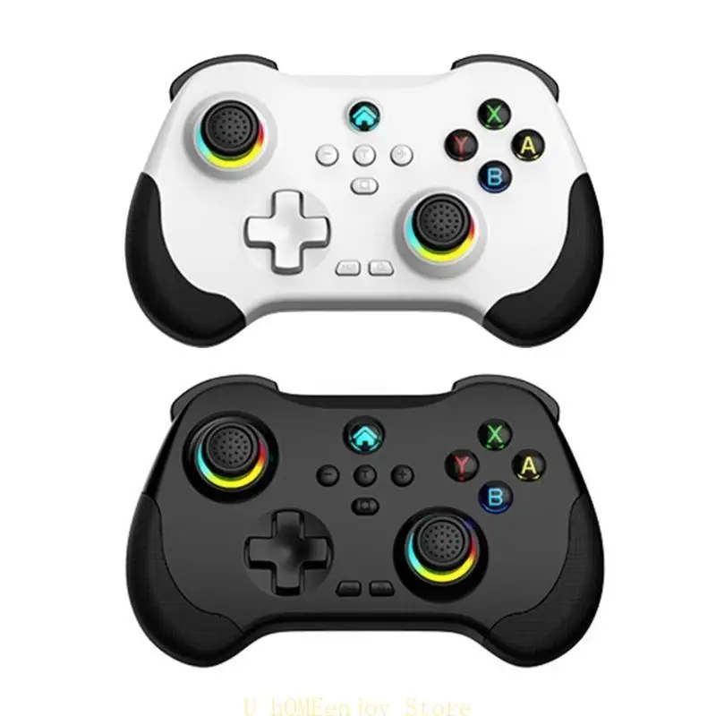 B0KF 6Axises Обработка 2 двигателя беспроводной беспроводной Bluetooth-совместимый GamePad для NS SwitchPro Controller Joystick