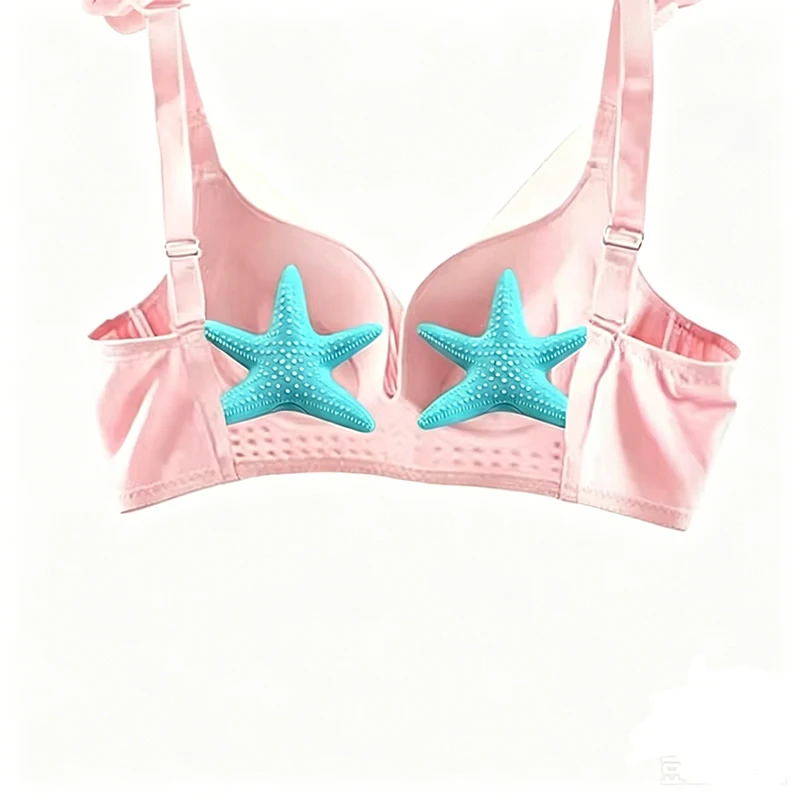GOFLYING Starfish Shape Sex Toys Wholesale Wearable Vibrators Invisible Vibrating Panty Nipple Vibrators for Women