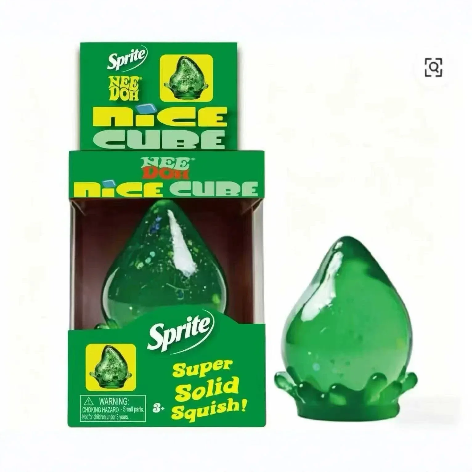 Super Soft Cute Silicone Fidget Popper Stress Relief Toy Slow Rising Dreamy Water Drop Cube Squishy New Arrival Hot Selling