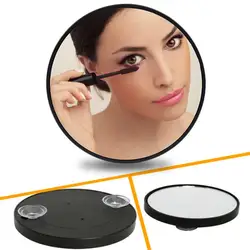 Bathroom Mirror Suction Cup 30X Magnifying Hand-held Magnifying Mirror with Tweezers Makeup Mirror Bathroom Supplies