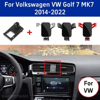 Car Phone Holder For Volkswagen VW Golf 7 MK7 2014-2022 Gravity Car Phone Air Vent Mount Navigation Bracket Base Car Accessories